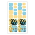 thumbnail image 2 of AYA Toe Nail Wraps Art Stickers Self Adhesive Tools Tips Polish Nail, 2 of 3
