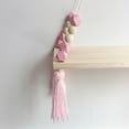 thumbnail image 5 of Grandest Birch Wooden Board Beads Tassels Storage Shelf Children Room Home Wall Hanging Decor Hanging Design Tassels Beads Decor W, 5 of 8