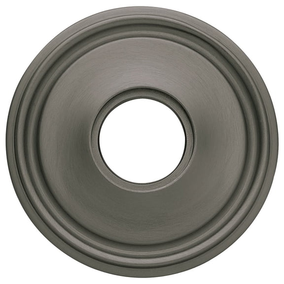 Baldwin 5070 Pair Of Estate Rosettes For Passage Functions - Nickel