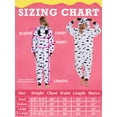 thumbnail image 4 of Dalmatian Onesie Adults Unisex Dog Pajama Polyester One-Piece Sleepwear for Women and Men Large, 4 of 6