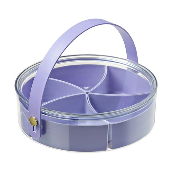 hengtong Divided Serving Tray Snack Serving Tray Kitchen Serving Container Sweet Cookies