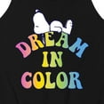 thumbnail image 3 of Peanuts - Dream In Color - Men's Jersey Tank Top, 3 of 6