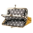 thumbnail image 4 of Royal Bagger Genuine Cow Leather Coin Purse: Retro, Compact & Versatile Dual Layer Storage for Women with Kiss Lock Design, 4 of 9