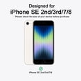 thumbnail image 2 of Funda de silicona EUMADOVE para iPhone SE/8/7, resistente a golpes, azul, 2 of 7