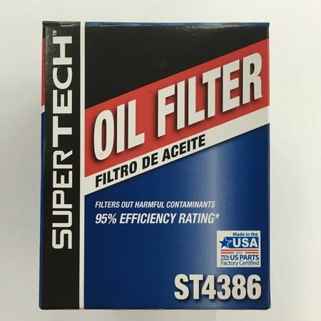 Super Tech ST4386 Spin-on Oil Filter (Best Oil Filter Brand Comparison)