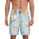 thumbnail image 1 of Balery Cute Gnome Bee Collects Honey Pantalones cortos de pijama de punto de algodón para hombre con cinturilla y bolsillos-XX-Large, 1 of 6