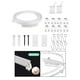 thumbnail image 1 of Accesorio de Riel de cortina BLESIY curvo 100 cm flexible para cortinas divisorias, 1 of 8