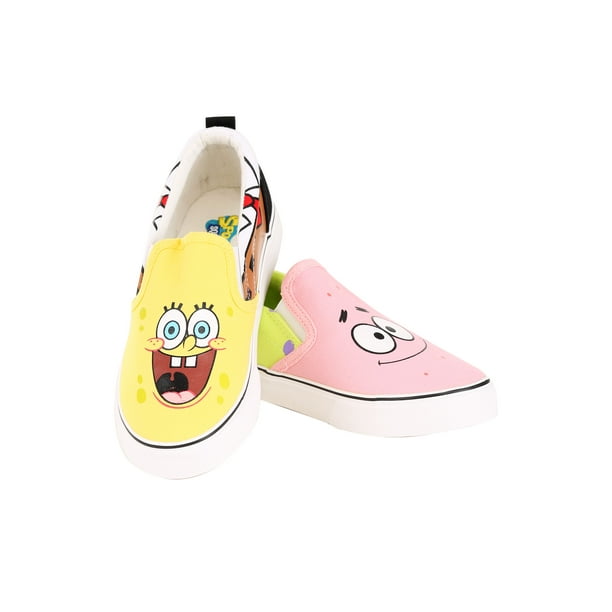 Ground Up - Sneakers - Spongebob & Patrick Boys - Walmart.com - Walmart.com