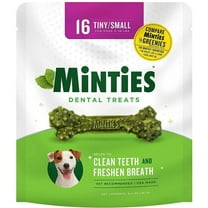 Sergeants Minties Dental Treats for Dogs Tiny Small [Dog, Dental & Breath Aids] 16 count