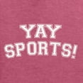 thumbnail image 5 of Wild Bobby YAY SPORTS! Sports Men Graphic T-Shirt, Vintage Heather Red, 4X-Large, 5 of 5