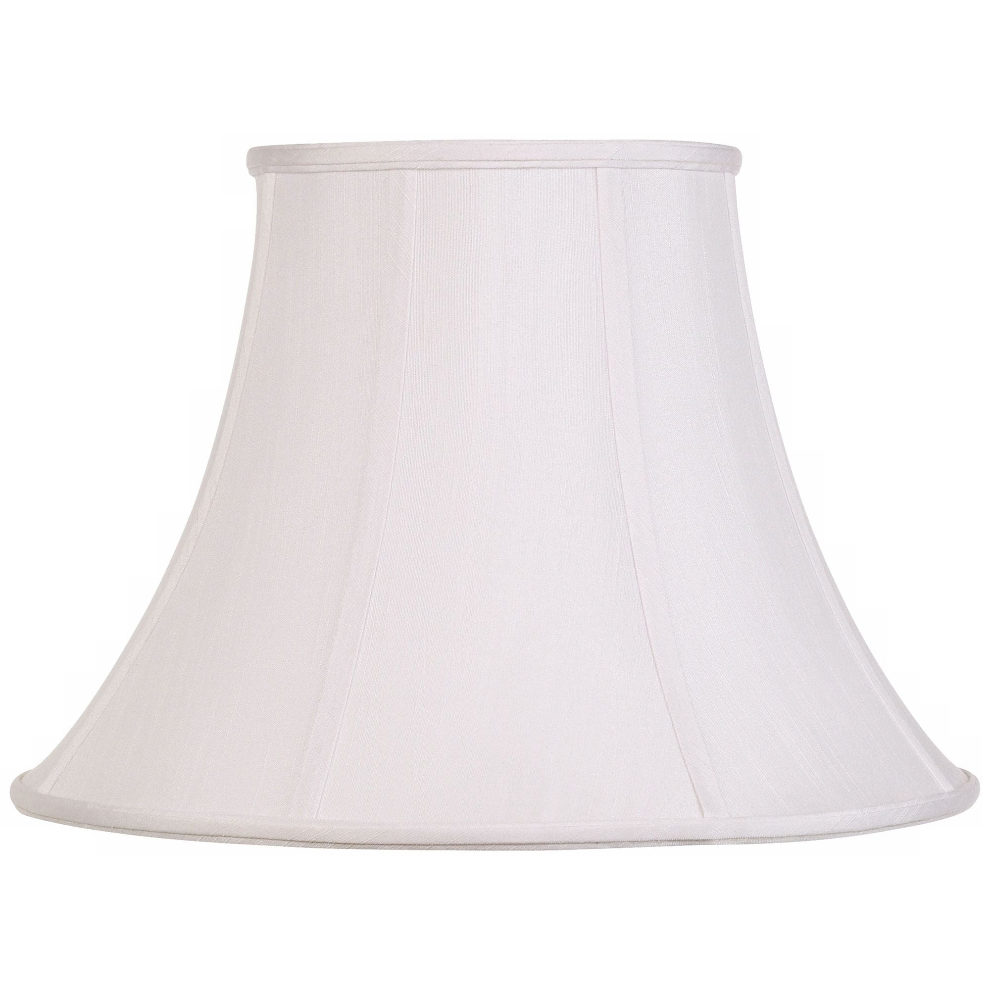 Imperial Shade White Large Bell Lamp, 9 Inch Tall White Lamp Shade