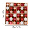 thumbnail image 3 of Christmas Decoration Christmas Tree Decoration Shatterproof Christmas Tree Decoration Lanyard Multicolor Party Decorations Balloons Dinosaur Party Event Planner Organizer for Work Party for Kids 4-8, 3 of 3