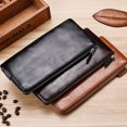 thumbnail image 2 of Lubelski Deabolar Men Solid Color Faux Leather Long Wallet Card Phone Holder Clutch Purse, 2 of 7