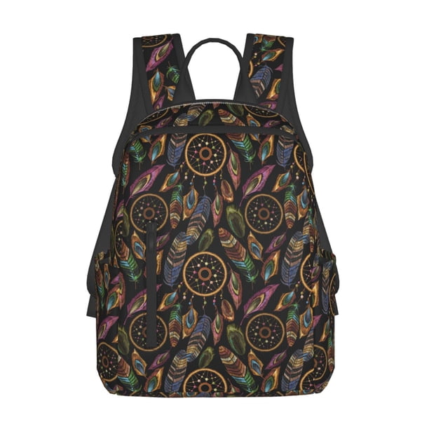 Easygdp Decorative Feathers para Easygdp Yak - Mochila Casual Ligera y Resistente para Viaje y Senderismo para Hombres y Mujeres