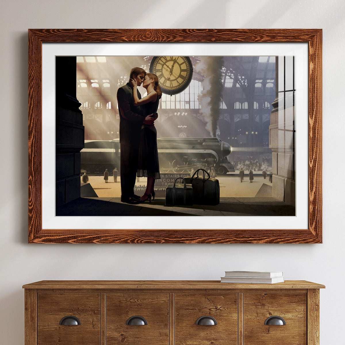 Au Revoir-Premium Framed Print - Ready to Hang