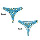 thumbnail image 3 of Balery Flying Bees Tangas de Algodón para Mujer con Estampado – Ropa Interior Sexy, Transpirable, G-string-3X-Large, 3 of 6
