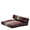 Sf19 - Red, Brown, variant on Leewadee Foldable Floor Mattress – 2 in 1 Floor Meditation Mat for Yoga and Relaxation, Seating Futon with Kapok, 20 x 28 inches, Green
