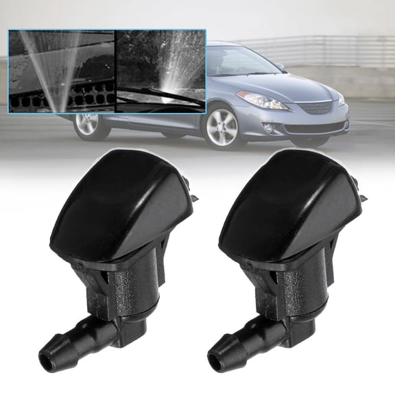 2Pcs Windshield Washer Wiper Spray Nozzle Jet For Toyota 85381-AE020 85381-AA010