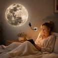 thumbnail image 5 of Christmas Projector Light USB Plug and Play with HD Scenes Flexible 360掳 Rotatable Indoor Ceiling Wall Lamp for Holiday Home Decoration(Christmas Series 3 Pieces), 5 of 6