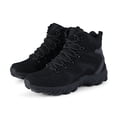 thumbnail image 2 of YOURDIARY Men's Military Tactical Work Boots with Side Zipper, Desert Combat, Army Jungle, Outdoor Hiking Boots, 2 of 9