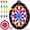RED/BLUE, variant on Magnetic Dart Board - 12pcs Magnetic Darts- Excellent Indoor Game and Party Games- Gifts for 5-12 Year Old Boy Kids