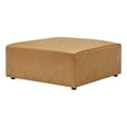 thumbnail image 2 of Modway Mingle Ottomane en Cuir Végane Couleur Beige, 2 of 8
