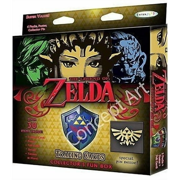 Enterplay Legend of Zelda Trading Card Fun Pack Value Box
