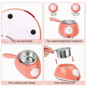Chocolate Melting Pot, 250ml/8.45oz Electric Chocolate Fondue Fountain Machine for Parties, Warmer Machine for Milk Chocolate,Cheese, Butter, Candy