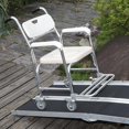 thumbnail image 5 of GoDecor Portable Wheelchair Ramp 6ft Long, Anti-Slip Double-Fold Aluminum Ramp, 5 of 8