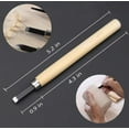 thumbnail image 3 of EASTIN Wood Carving Tools 12 Set Carving Knife Tools Upgrade SK7 Carbon Steel Carving Tools Wood Carving Knife Set Case for Wood, Pumpkin, Soap,Vegetables, 3 of 6