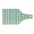 thumbnail image 1 of Philodendron Cutting Board, Continuous Pattern with Tropical Jungle Foliage on Shadowy, Decorative Tempered Glass Cutting and Serving Board, in 3 Sizes, by Ambesonne, 1 of 2