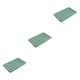 thumbnail image 5 of Alfombra de baño antideslizante Toystoory textura protección del suelo fácil limpieza absorción de agua Verde claro 40x60CM, 5 of 6