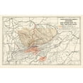thumbnail image 2 of Nader 32x22 Black Ornate Wood Framed with Double Matting Museum Art Print Titled - South Western Virginia - Nader 1892, 2 of 4