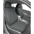 thumbnail image 2 of CalTrend Front Sport Buckets Faux Leather Seat Covers for 2010-2013 Volkswagen GTI|Golf - VW140-08LX Light Grey Insert and Trim, 2 of 3