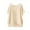 Khaki, variant on Seductiva Women Long Sleeve Tops Shirts Women Women's Summer Short Sleeve Solid Casual Loose Linen Top Casual Collared Blouses Loose Fit