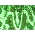 thumbnail image 1 of Ahgly Company Indoor Rectangle Abstract Green Modern Area Rugs, 2' x 4', 1 of 4