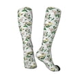 thumbnail image 5 of Lsque Lilies Flowers Printed Crew Socks Men's Women's LightWeight Thin Casual Calf Socks ,Knee High Socks,Cotton Socks, 5 of 9