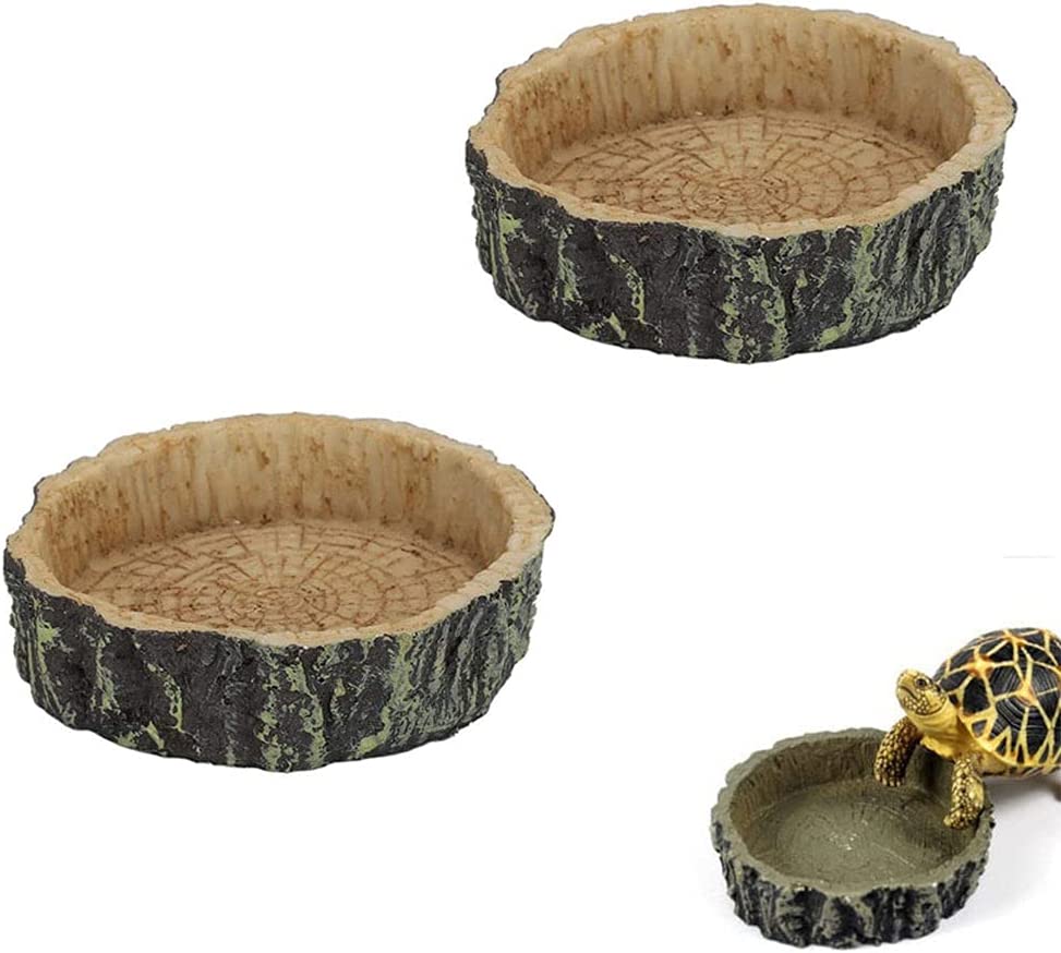 Mangeoire Pour Reptiles Avec Bouteille D'eau – Bol Anti-glissement Pour Tortues, Lézards, Geckos – Base 21,5 X 19,5 Cm, Polypropylène Robuste - 4