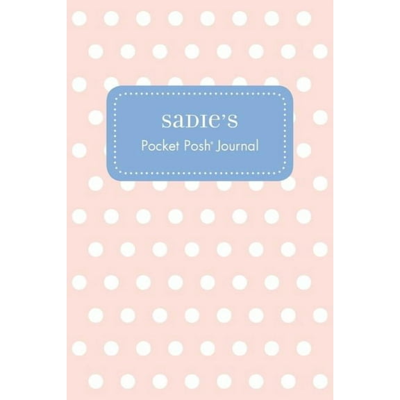 Sadie's Pocket Posh Journal, Polka Dot, (Paperback)