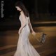 thumbnail image 4 of Vestidos de Noche largos elegantes y sexys para mujer, vestidos de fiesta de cumpleaños de malla, Maxi Vestido de verano con lentejuelas 2024, 4 of 5