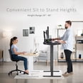 thumbnail image 4 of Escritorio de pie VIVO DESK-KIT-1W6C Electric Memory 150x60 cm, 4 of 9
