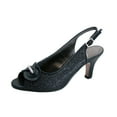 thumbnail image 1 of FLORAL Marian Women's Wide Width Peep Toe Slingback Sandals, 1 of 6