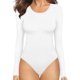 thumbnail image 1 of Xishao Women's Round Neck Short Sleeve T Shirts Basic Bodysuits Xishao ropa, 1 of 2
