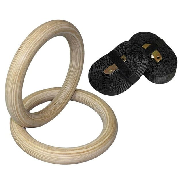 de entrenamiento de gimnasio en anillos de gimnasia olímpica de 32mm shamjiam Anillo de gimnasia con correas