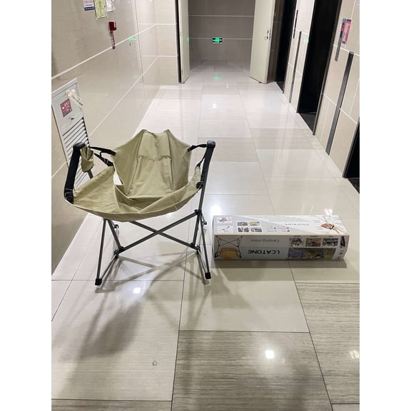 LCATONE Camping furniture,Hammock Camping Chair,Folding camping chair 400 pounds heavy-duty foldable oversized rocking chair -27 inches deep x 37 inches wide x 44 inches high