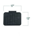thumbnail image 4 of FH Group Rubber Non-Slip Blue Car Floor Mats, Universal Fit 4pc Full Set with Air Freshener, 4 of 9