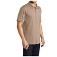 thumbnail image 4 of Yellow Rooster Mens Tall Core Blend Jersey Knit Polo Sand 4XLT, 4 of 4