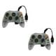 thumbnail image 2 of Pack 2 Controles Transparentes + cable Video Audio+cable de corriente Para Xbox Clasico, 2 of 4