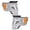 Clear lens Chrome Housing Amber Reflector, variant on CROSSDESIGN Headlights Fit for 2009-2014 Ford F150 Headlamps