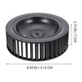 thumbnail image 2 of HORIALENCE Range Hood Motor Accessory Metal Black 1Pcs, 2 of 6